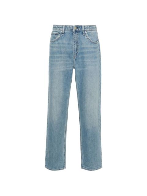 Wren mid-rise straight-leg jeans