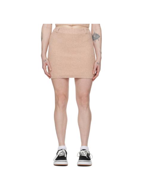 Ambush Pink Belt Loops Miniskirt