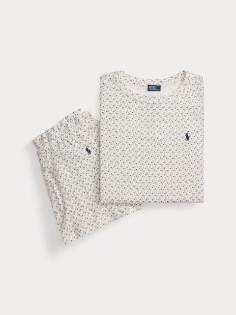 Polo Ralph Lauren Pointelle Cotton Top & Short Sleep Set