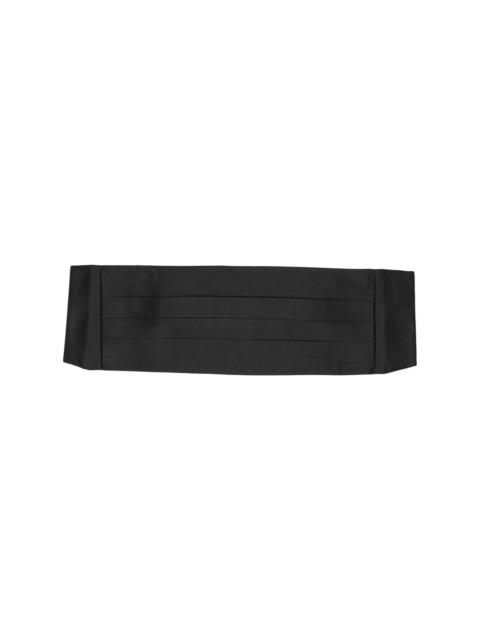 Ralph Lauren pleated satin cummerbund 