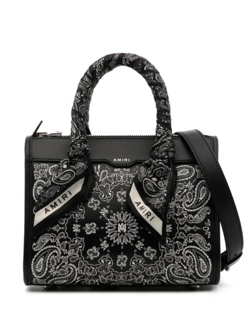 AMIRI Amiri Bandana Micro Triangle Crossbody Bag