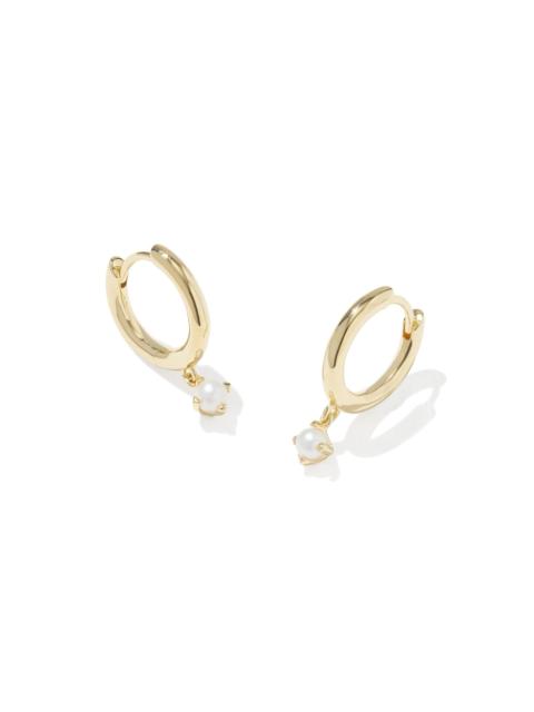 KENDRA SCOTT Maisie 18k Gold Vermeil June Huggie Earrings