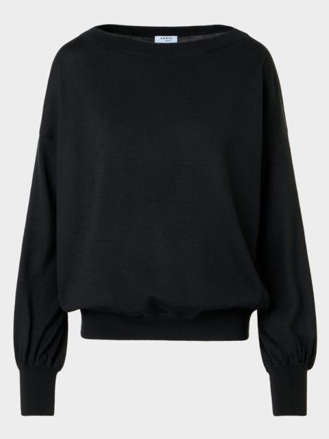 AKRIS Bateau-Neck Knit Sweater