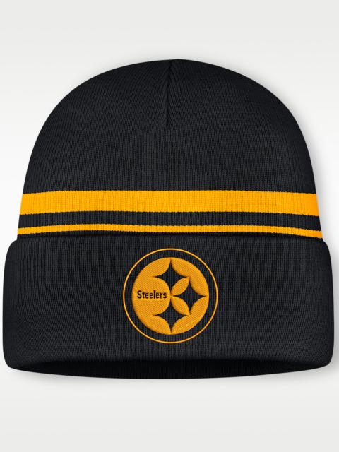Nike Pittsburgh Steelers Primetime Utility Men's Nike NFL Cuffed Beanie