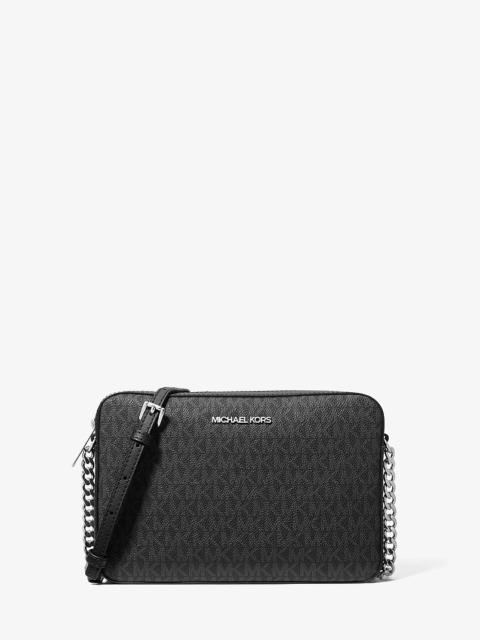 MICHAEL KORS Jet Set Large Logo Crossbody Bag