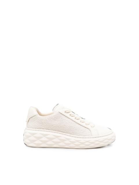 JIMMY CHOO Diamond leather sneakers