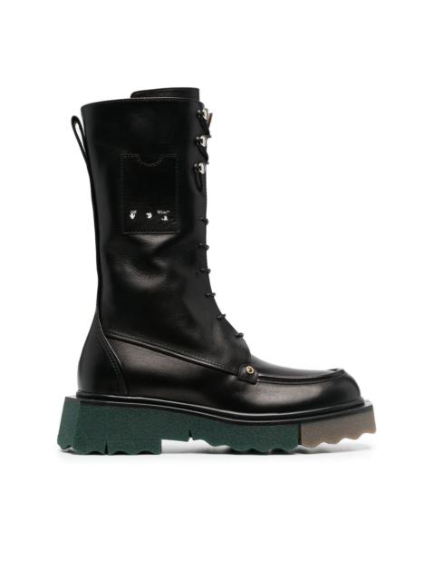 Off-White Sponge combat boots