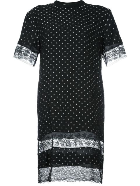 Givenchy lace panel T-shirt dress