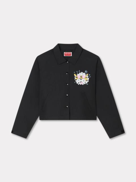 KENZO 'KENZO Wild Tiger' cropped coach jacket
