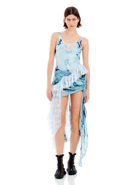Collina Strada SKY WATERCOLOR FLORAL AMMI FANNY DRESS