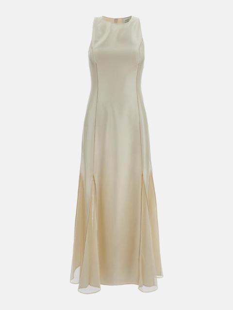 Loulou de Saison MAXI DRESS WITH IRAKA DETAILS