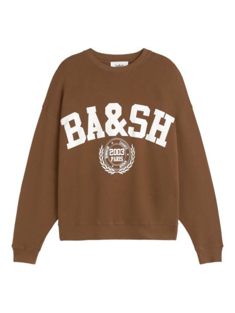 ba&sh Benjamin logo-print sweatshirt