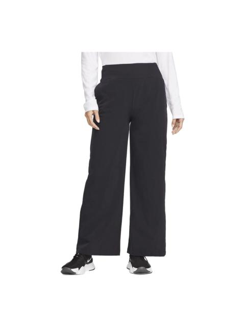 Nike (WMNS) Nike Dri-FIT Bliss Wide-Leg Training Trousers 'Black' FB5028-010