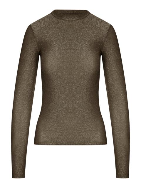 forte_forte LUREX LONG-SLEEVE T-SHIRT