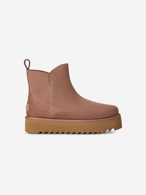 UGG ® Women's Alina Mini Platform Suede/Leather Classic Boots in Rocky Oak