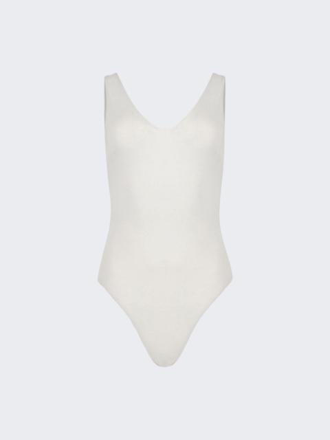 entire studios V Neck Bodysuit Creamer