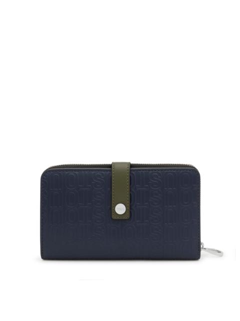 TOUS Navy blue Wallet Urbana Logo New
