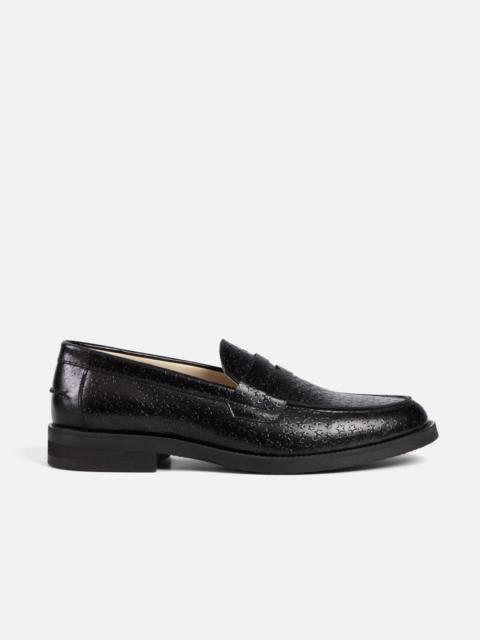 DUKE + DEXTER Wilde Black Star Penny Loafer - Men's