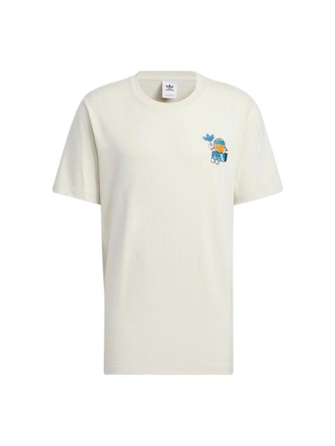 海外【ADIDAS】 Originals Henry Jones Defeat Mens Tee Adidas Henry Jones Defeat T-Shirt - silver green | Tactics