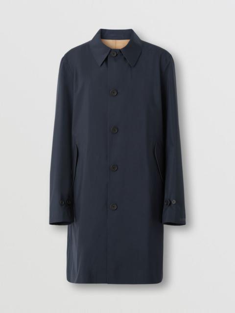 Burberry Logo Print Technical Car Coat