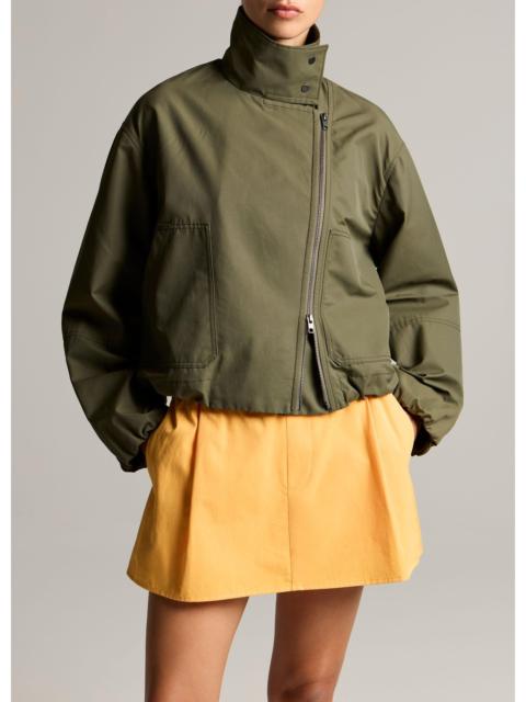 Vince Sculpted Cotton-Blend Parachute Jacket