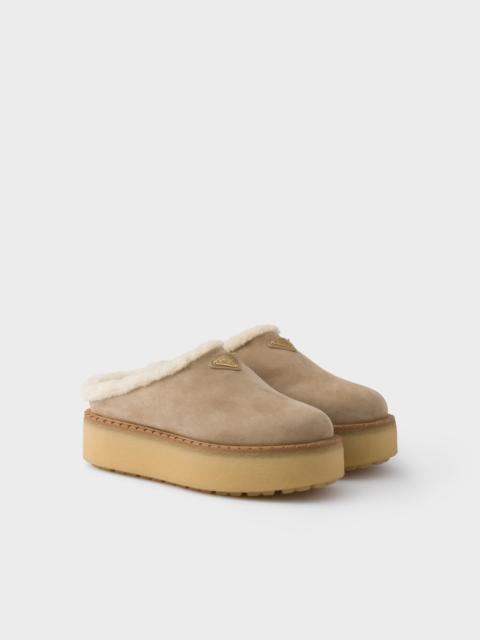 Prada Suede slippers