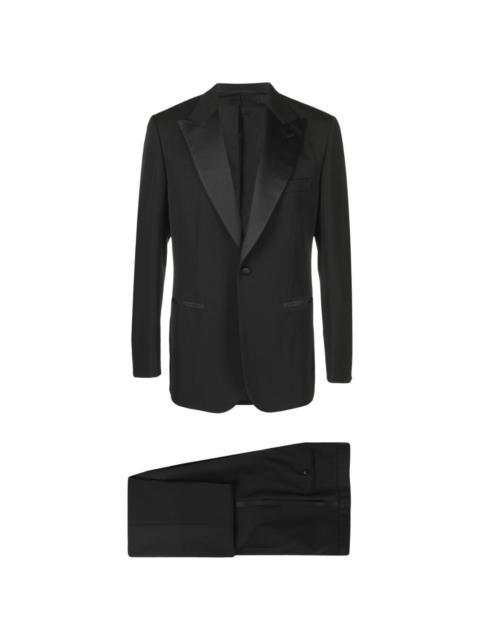 Brioni peak-lapels single-breasted suit