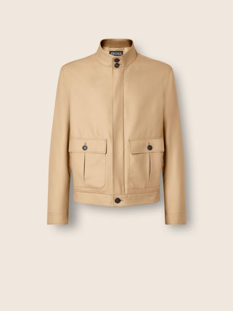 ZEGNA OASI CASHMERE ELEMENTS BLOUSON