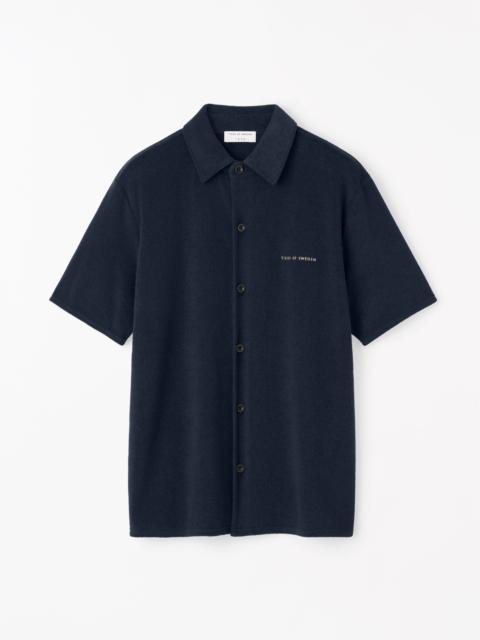 TIGER OF SWEDEN Saint Cotton Terry Polo Shirt