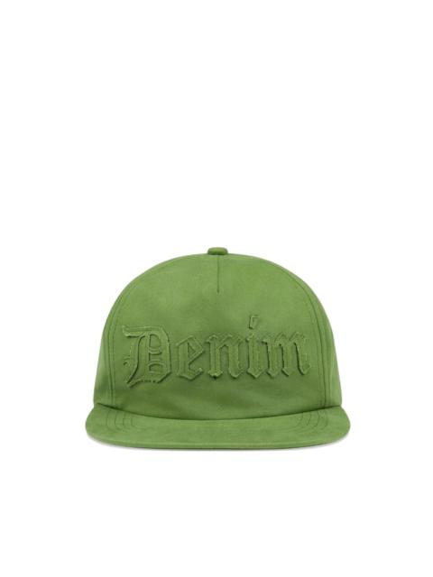 DENIM TEARS Denim Cutout adjustable cap