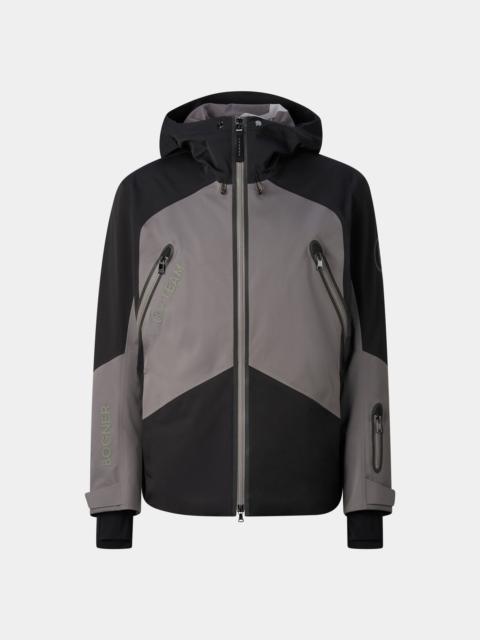 BOGNER Jasper Ski Jacket in Gray/Black