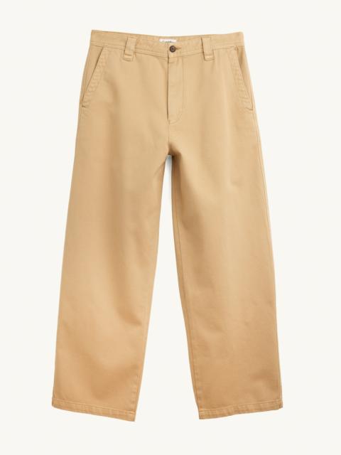 Corridor WIDE TWILL PANT - TAN