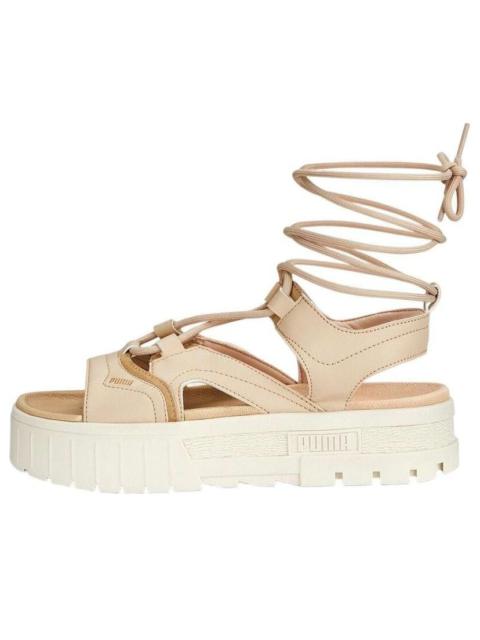 PUMA (WMNS) PUMA Mayze Laces Sandals 'Granola' 388950-01