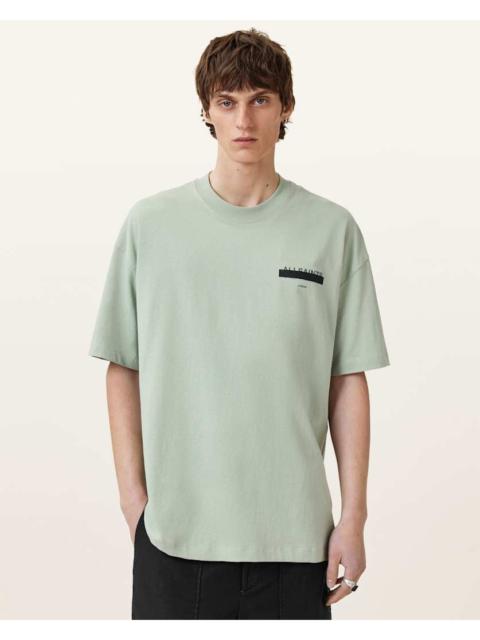 ALLSAINTS REDACT OVERSIZED COTTON T-SHIRT