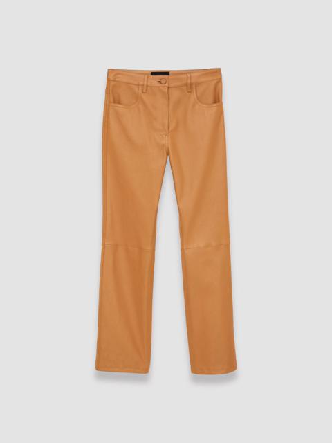 JOSEPH Leather Stretch Duke Trousers