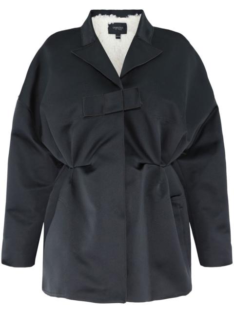 GIAMBATTISTA VALLI 대형 활-detail 새틴 재킷