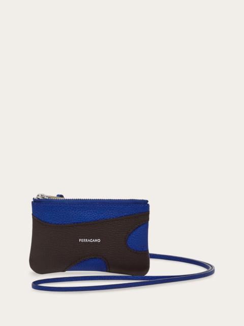 FERRAGAMO Cut out credit card holder