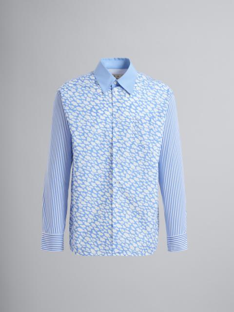 Marni MARNI CLOUDS PRINT COTTON POPLIN SHIRT