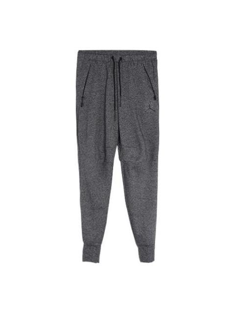 Jordan Men's Air Jordan Fleece Lined Athleisure Casual Sports Long Pants/Trousers Gray 809475-010