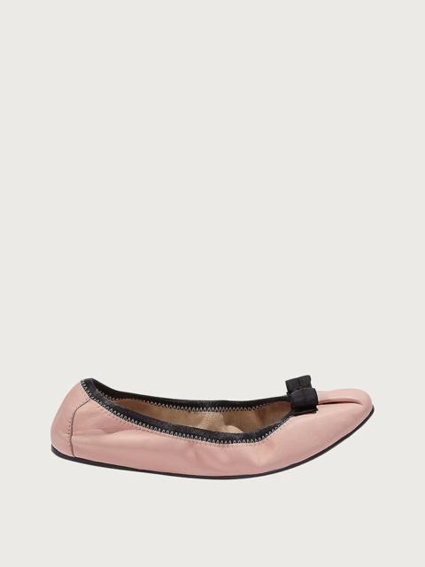 FERRAGAMO FOLDAWAY BALLET FLAT