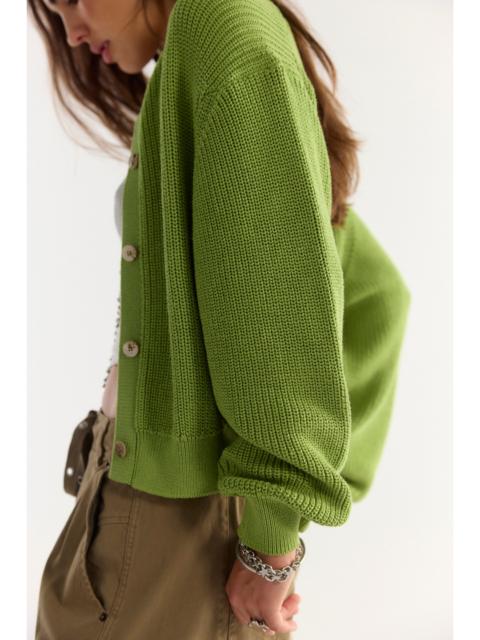 FREE PEOPLE Vienna Cotton Knit Cardi