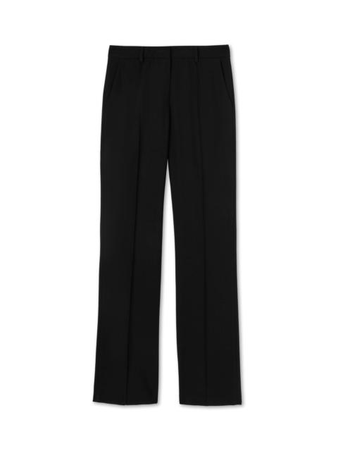 MSGM Flamed viscose canvas pants