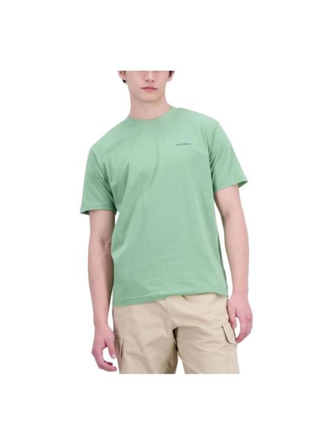 New Balance New Balance Essentials Cafe Shop Front Cotton Jersey T-Shirt 'Chive' MT31559-CIE