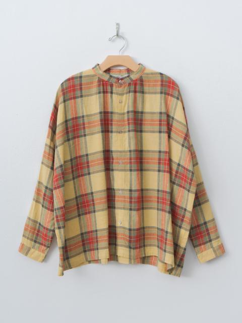 ICHI Antiquités Tartan Shirt - Butter Yellow