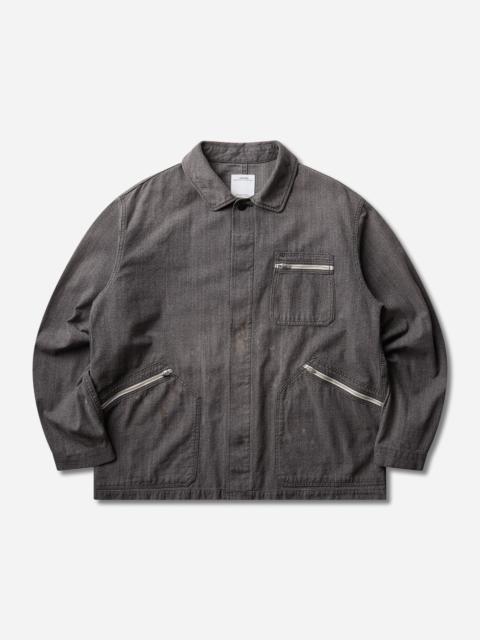 visvim Men's Eclair Coverall Grey