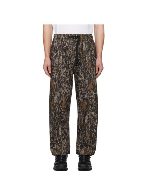 South2 West8 Brown Belted C.S. Trousers