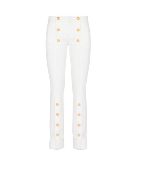 Balmain Buttoned denim jeans