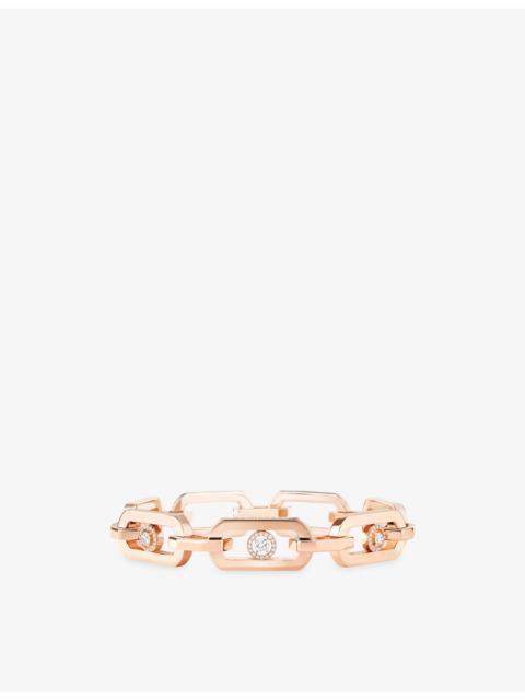 MESSIKA So Move XL 18ct yellow-gold and 0.39ct diamond bracelet