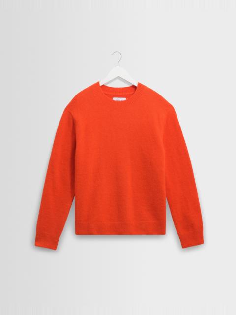 Wax London Wilde - Orange Fluffy Wool Crewneck