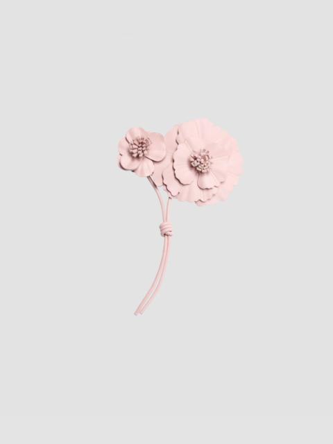 Erdem FLOWER LEATHER BROOCH